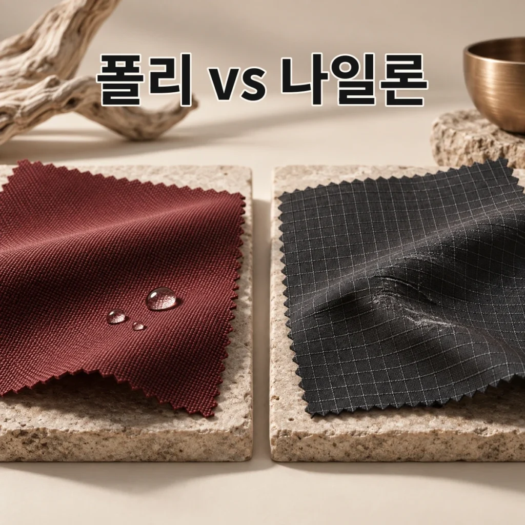 폴리에스터와 나일론 차이, 땀·마찰·건조로 고르기 V2 대표 이미지